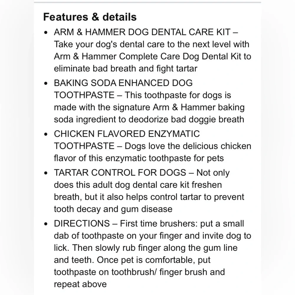 Arm & Hammer Dog Dental Complete Kit